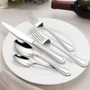 Heavy Duty Silverware Set for 12, 18/10 Stainless Steel, 60