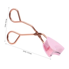 Baluue Pcs Stunning Curled Lashes Magnetic False Eyelashes Heated Eyelash Curler Clip Stainless Steel Makeup Tool for Long-lasting Effects