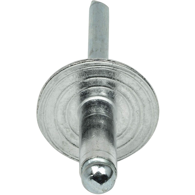 Large Flange Pop Rivets 5/32" x 3/8" Aluminum Body Steel