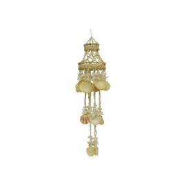 Chesapeake Bay 22238 Double Shell Chandelier Wind Chime 26 Inches