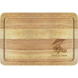'Hang Gliding Raccoon' Wooden Chopping/Cutting Board (WB00080812)