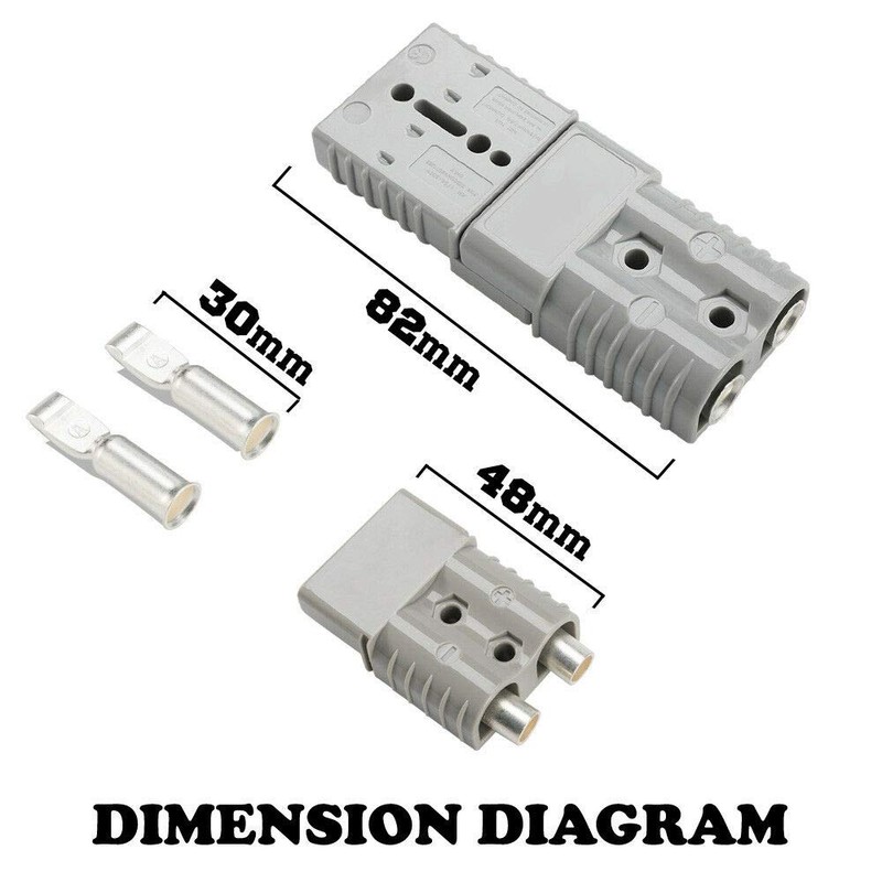 ATEM POWER 6x Premium 175AMP Anderson Style Plug Exterior Connector