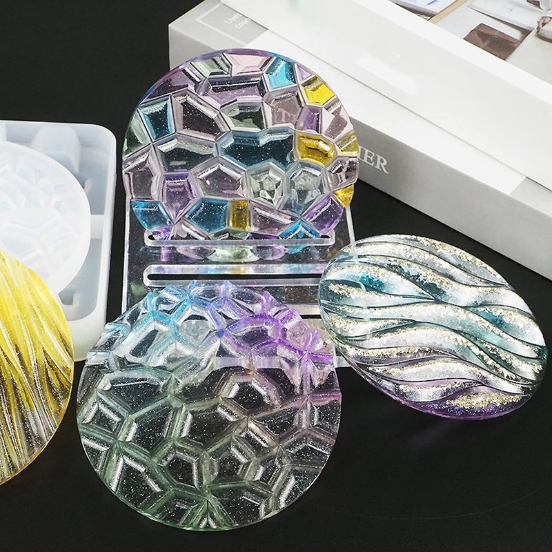 Silicone Mold Unique 3D Wavy Design Exquisite Beautiful Durable Reusable