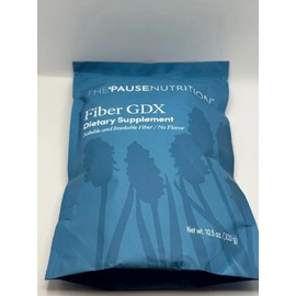 The 'Pause Life Fiber GDX, Gluten Free Chia Seed & Quinoa Blend, Monk Fruit Sweetened, Natural Plant Based Dietary Fiber, Energy and Digestive Support, Keto Friendly, Unflavored, 1 Pack, 10.5 OZ