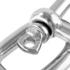 KEILEOHO Pack of 20 Shackles D-Shape M6, Shackle 6 mm