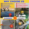 Shawmin 6" Float Ball for Float Valve, Heavy Duty Plastic