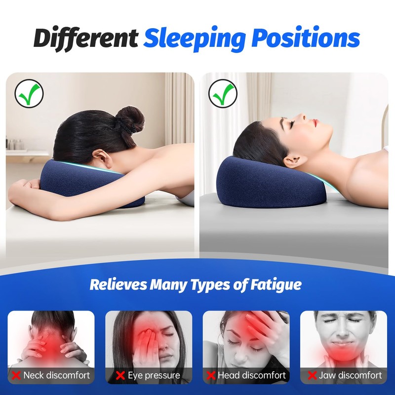 xiaomubiao Face Down Pillows for Massage Table, Massage Headrest for
