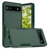 ZUSLAB Rugged Case for Pixel 6a Rugged Defender Protective Heavy