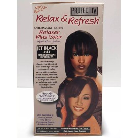 Profectiv No Lye Relaxer Restorative System - Jet Black #43