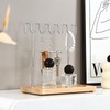 LEILINLIFE Home Jewelry Organizer Table Organizer Hanging Jewelry Watch Table