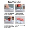 Geedel Professional Mandoline Slicer for Kitchen, Multi Purpose Vegetable Slicer