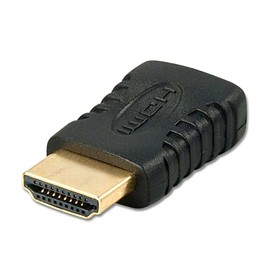 Oiyagai 2pcs HDMI Adapter Male to Female HDMI Male Plug to Female Socket Adaptor