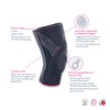 medi Genumedi PT Extra Wide Knee Support Size 7 Silver