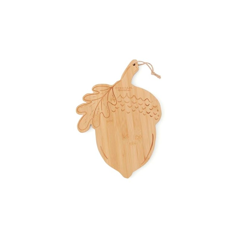 Cooksmart Forest Fable Acorn Shaped Bamboo Board | British Designed
