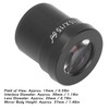 Wide Field Microscope Eyepiece Laboratory Stereo High Eye Point Lens