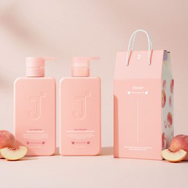 Jay Forest J.Sup Silk Keratin Peach Edition Shampoo + Treatment Special Gift 2-piece Set (500ml+500ml) / 제이숲 실크 케라틴 피치에디션 샴푸+트리트먼트 기획선물 2종 세트 (500ml+500ml)