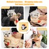 Cat Grooming Wrap,Anti-Escape Cat Wrap for Grooming,Self-Adherent Soft Cat Blanket