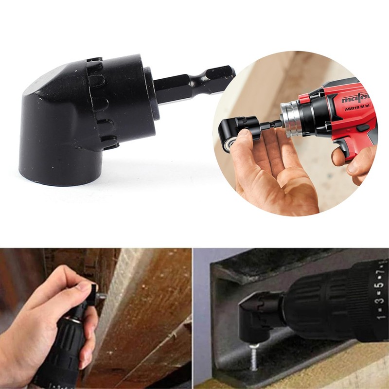 105° Angle Wrench, Black 1/4 Inch Hexagonal Bit Cordless Screwdriver