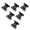 JCBIZ 5pcs Plastic Quick Fitting Furniture Panel Joint Bracket 48x21mm