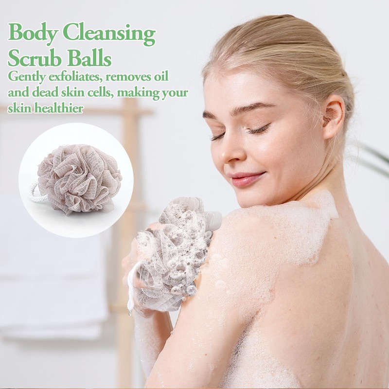 Loofah Bath Sponge, Loofah Sponge, Bath Sponge, Exfoliating Bath Brush,