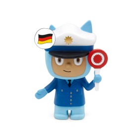 tonies Audio Figure for Toniebox, Creative Policeman, to Play Yourself, 90 Minutes Memory for Own Recordings, Music or Goodnight Stories, Suitable for Children from 3 Years