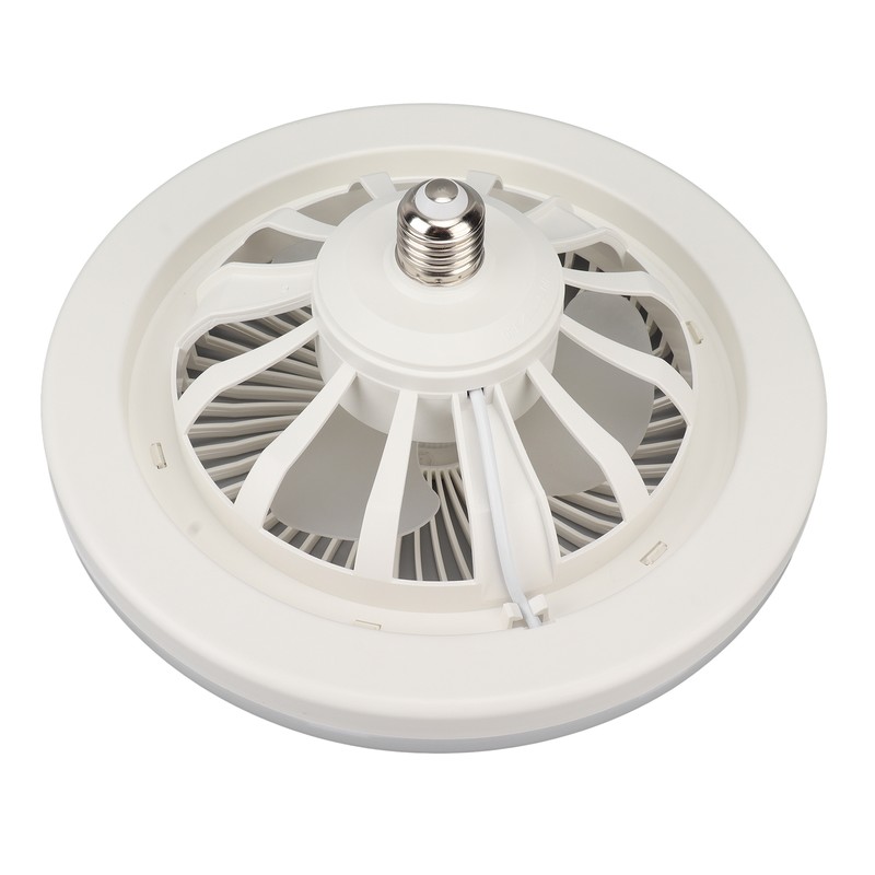 9.8in LED Ceiling Fan Light Quiet 3 Gears Ceiling Fan