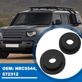 SG Store Pack of 8 Black Radiator Mounting Rubbers NRC5544 572312 Suitable for All 4 Cylinder Petrol or Diesel Compatible with Land Rover Defender 200Tdi 300Tdi