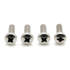 Lexus Stainless Screws for Lexus IS License Plates (Set of 4, Silver, Rear)