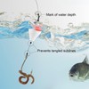 VIPMOON 600 Pieces Fishing Bobber Stopper, Rubber Bobber Stops for