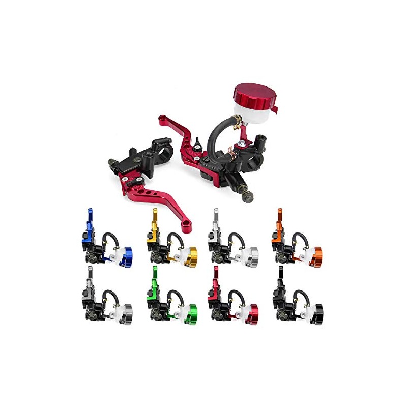 JenNiFer 7/8 Inch Universal Motorcycle Front Brake Clutch Clutch Lever