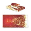 Pfrewn Golden Snowflakes Christmas Tree Forest Towels Set of 3