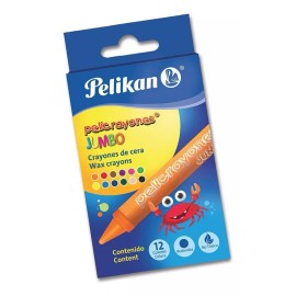 Pelikan Crayones Pelikan C/12 Redonda Jumbo