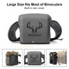 MOXULE Binocular Harness Chest Pack: Bino Case with Magnetic Lid