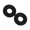 50pcs Rubber Flat Washer Gasket Seal Rings 20mm OD 10mm