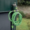 Ribimex Pra/DV.9113 Tap Hose Holder Grey/Green