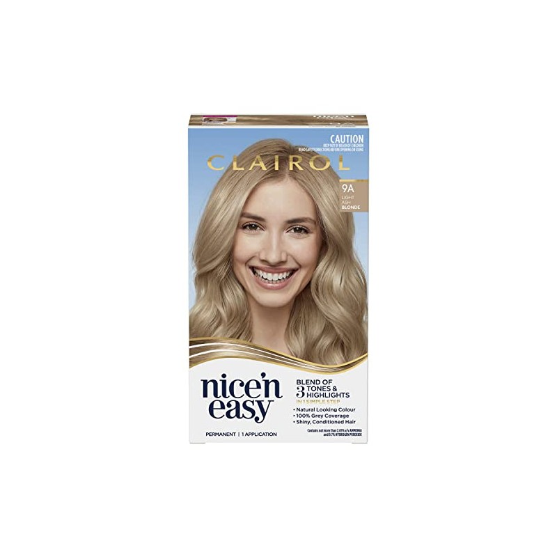 Clairol Nice 'N Easy Permanent Colour 9A Natural Light Ash