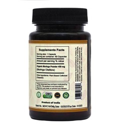 VedaSecrets 60 Capsules Counts Moringa Organic Supplement (Phyllanthus emblica) Made with Organic Moringa Powder