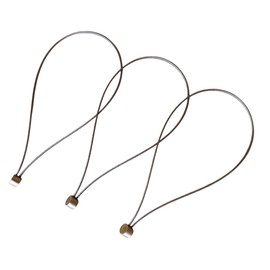 BeyonMind Safety Cord Connection Wire for Fall Prevention, 5.3 inches (135 mm), Load Capacity 4.4 lbs (2 kg) Extension Cord, Stainless Steel, Heavy Duty, Construction Tobi, Scaffolding Work, High Altitude Work, Tool Hanging Set of 3