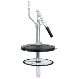 LUMAX LX-1302 Black 18" 25-50 lbs/5 Gallon Grease Gun Filler Pump with 12" Cover. Fast, Easy and Positive Grease Refilling with Simple Pumping Action