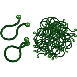 Extrabloom 500 Pack Twist Type Christmas Tree Branch Light Clip for Christmas String Lights (C7, C9, Mini Lights) and Ornament Hanger on Trees, Shrubs, Wreaths, Outdoor Plants