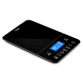 Ozeri Touch III 22 lbs (10 kg) Baking Kitchen Scale with Calorie Counter, in Tempered Glass