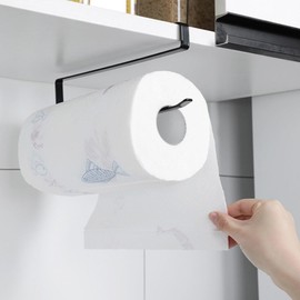 Alipis 2pcs Paper Towel Holder: Stainless Steel Kitchen Towel Holder - No Drilling Paper Towel Holder Under Cabinet for Kitchen Utility Room Pantry