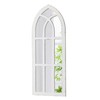 Sintosin Rustic Long Arched Window Mirrors for Wall Decor 14