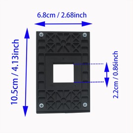 FDXGYH AM4 Backplane Back Bracket AMD CPU Heatsink Bracket Motherboard CPU Fan Cooling Mounting Sheet Plate Plastic Bracket