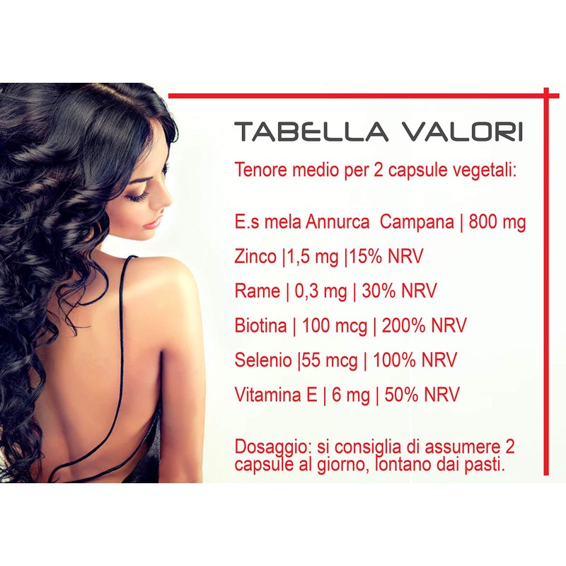 Mela Annurca Plus hair Line@ | INCREMENTA e rinforza i