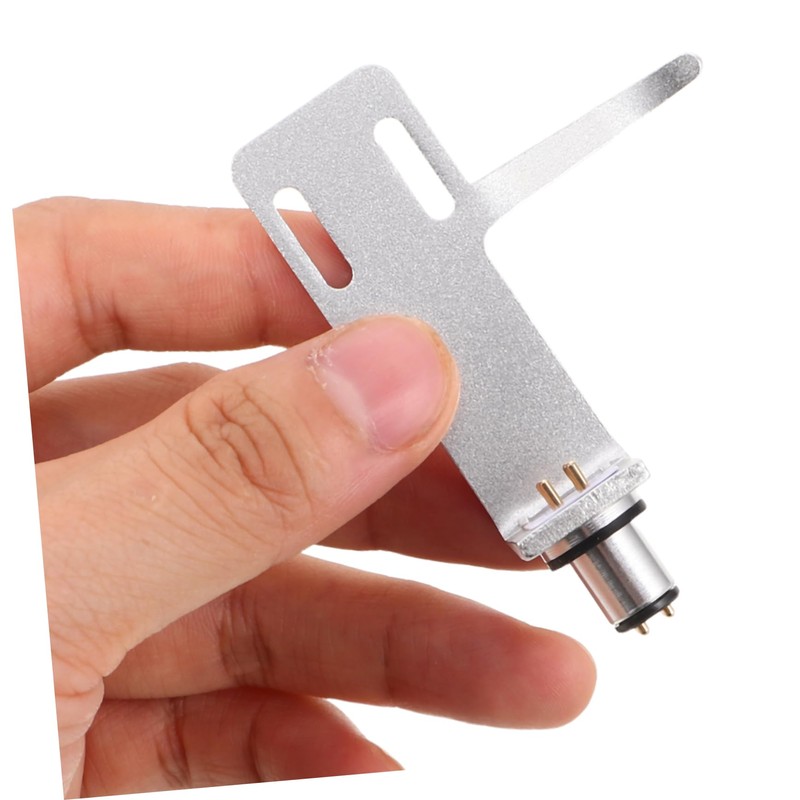 Operitacx Phono Headshell with Oxygen Copper Cables, Durable Replacement Assembly