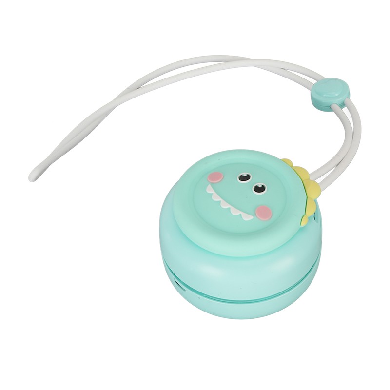 Necklace Fan Cartoon Silicone 3 Speed Mode USB Charge 800mAh