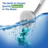 oshang Disposable Toilet Brush with Holder & 14 Refills, Hygienic