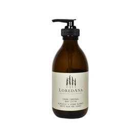 LOREDANA | Crema Corporal Cedro Blanco y Almizcle | Ayuda A Hidratar, Humectar Y Refrescar La Piel | Es Anti bacteriano, Antiséptico Y Tiene Antioxidantes | Libre De Parabenos Y Sulfatos (250 ml)