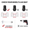 Richeer 24pcs M14x2 OEM Factory Style Lug Nuts for 2004-2014